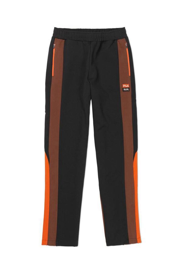 Fila X Wood Wood Karolina Track Men's Pants - Black,NZ 472-90843